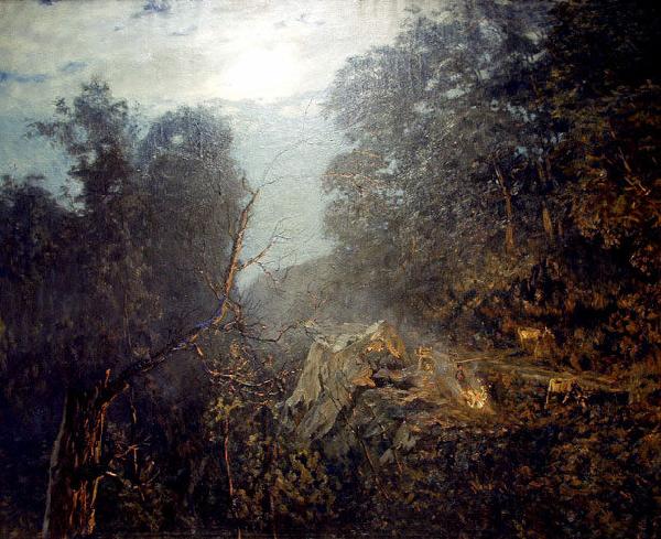 Nikolay Nikanorovich Dubovskoy Sunrise oil painting image